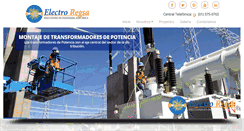 Desktop Screenshot of electroregsa.com